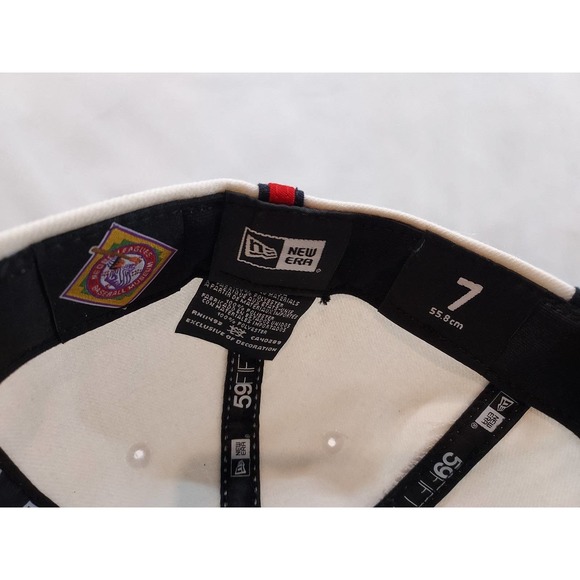 Vintage Kansas City Monarchs New Era 59Fifty Negro League Fitted Cap Size 7 - Picture 7 of 8